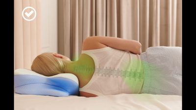 Cervical Support vs Standard: Butterfly Wing Zones Maintain Alignment