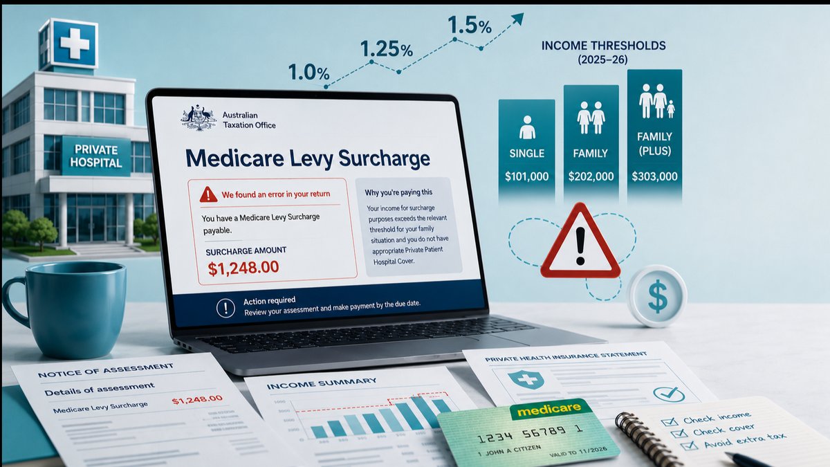 8 Medicare Levy Surcharge Errors Costing Taxpayers - New Report Released