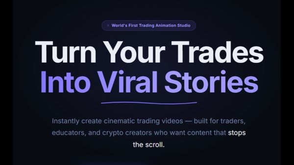 ChartAnimator Launches as the Only Animated Candlestick Chart Maker