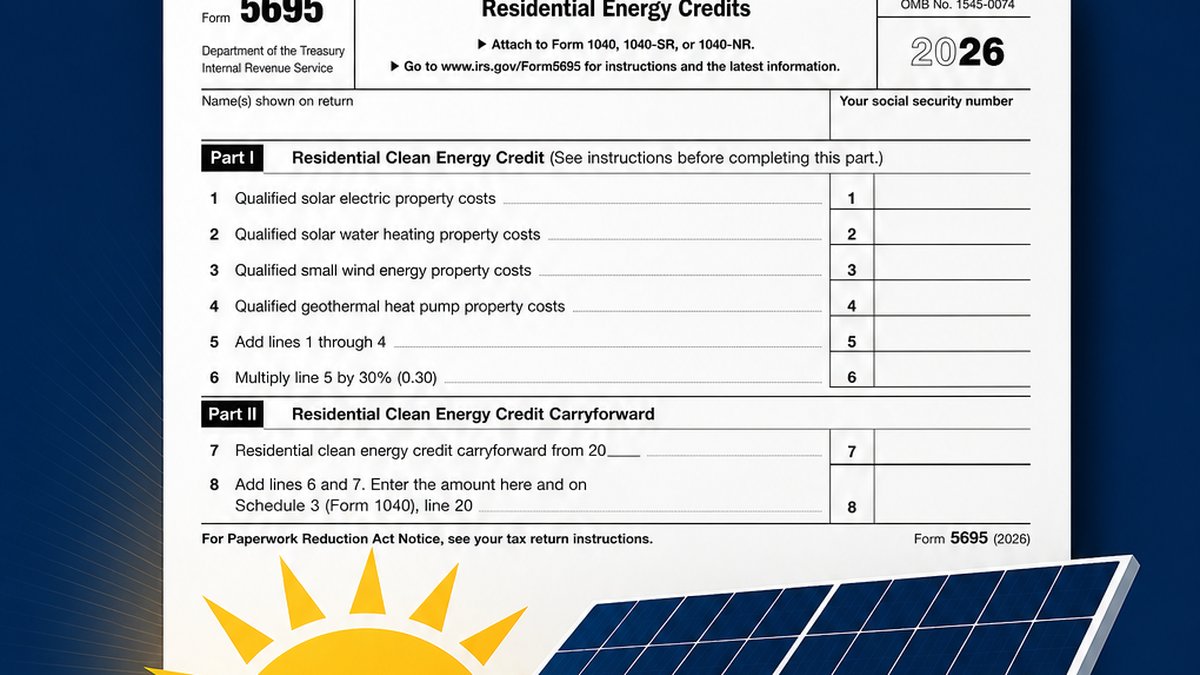 Federal Solar Tax Credit Expanded for 2026 Homeowners