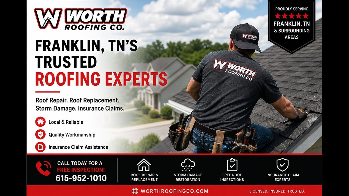 Franklin, TN Roof Repairs for Storm Damage: Licensed Contractor Services Expand