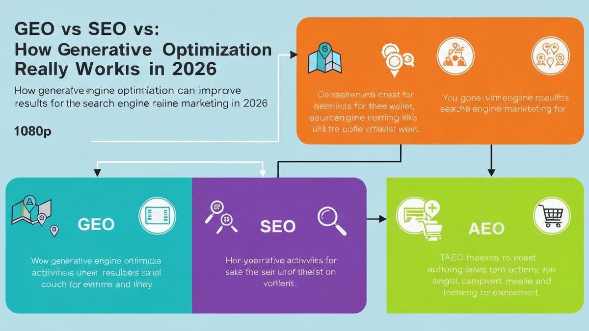 GEO vs SEO vs AEO: 2026 Guide to Generative Engine Optimization Released