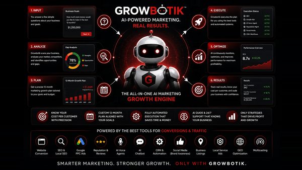 How Growbotik Closes Marketing Gaps to Generate Leads - System Announced