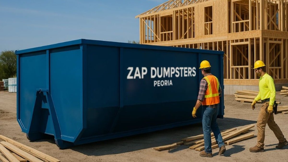 How Roll-Off Containers Simplify Waste Management on Large Construction Sites