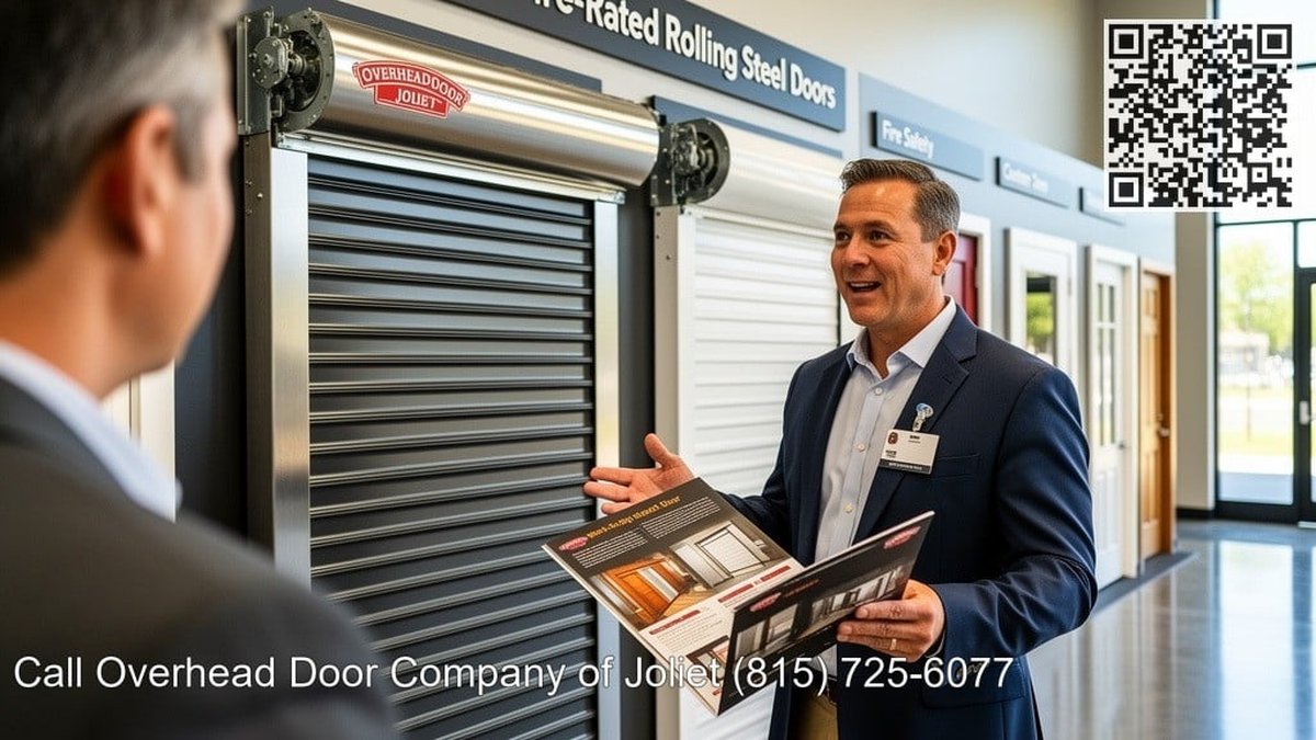 Joliet Overhead Door Launches Fire-Rated Commercial Roll-Up Steel Doors