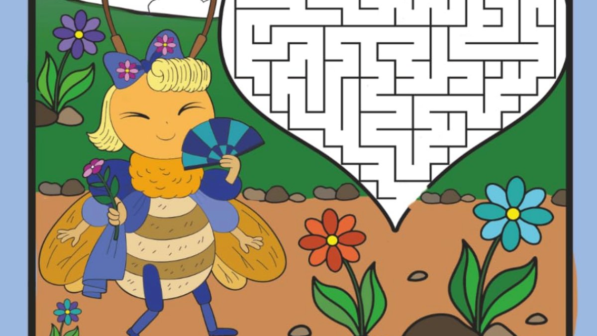 Nature-Themed Kids Coloring Books For Screen-Free Learning: Line Launched