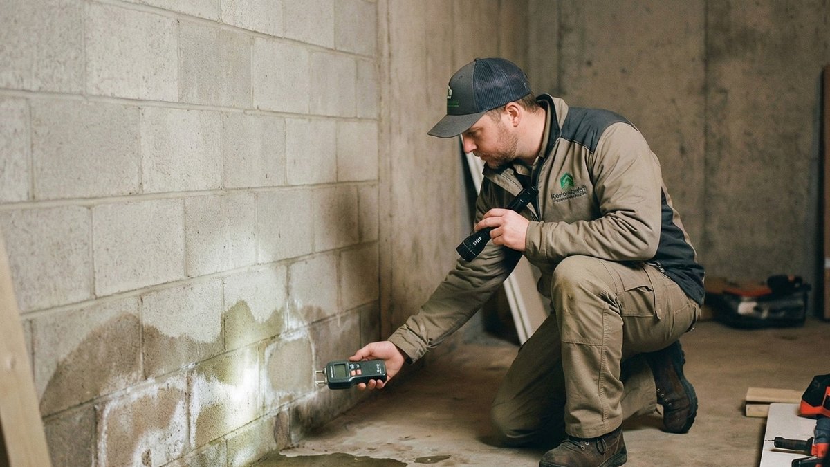 Spring Moisture Infiltration | Fairfax County Waterproofing Contractor