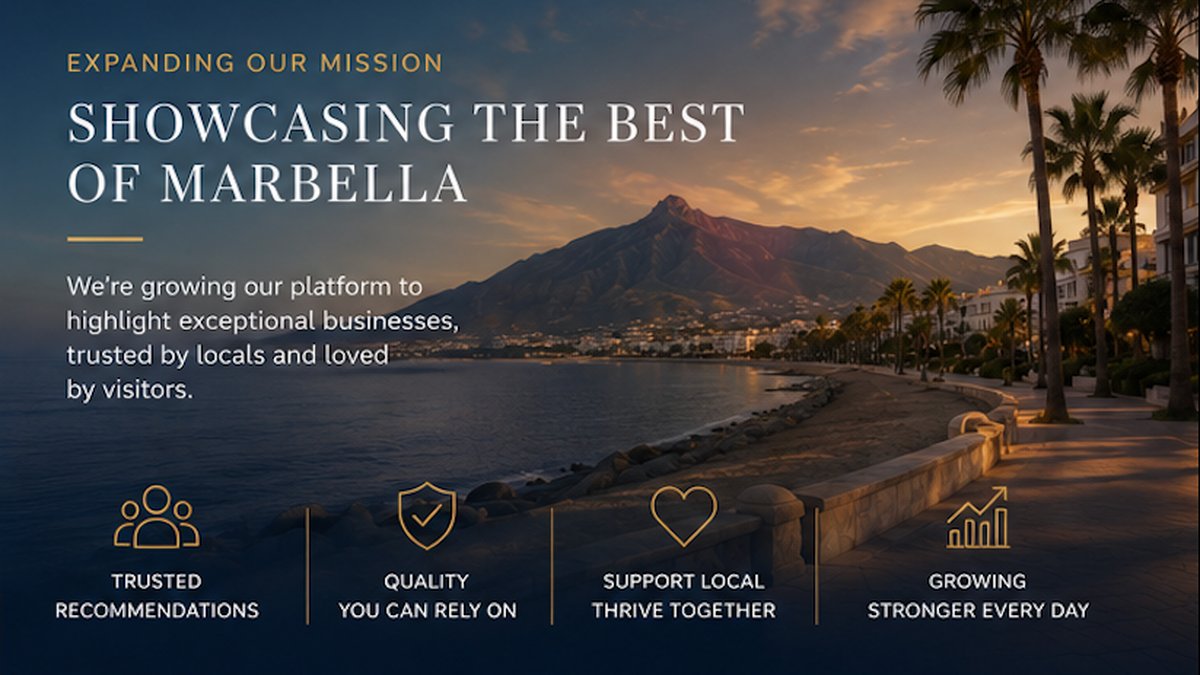 The Marbella Directory Rebrands Showcasing Businesses & Events in Marbella