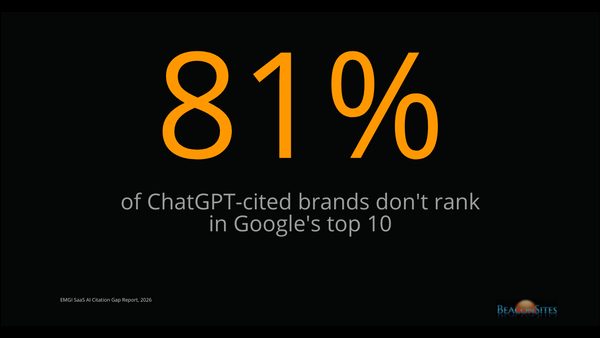Why 81% of ChatGPT-Cited Brands Don't Rank in Google's Top 10