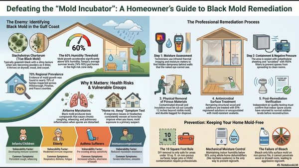 Can Black Mold Be Completely Removed? Tampa Bay Specialist Explains