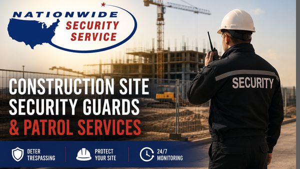 Construction Site Security Guard & Patrol Services: Theft Prevention