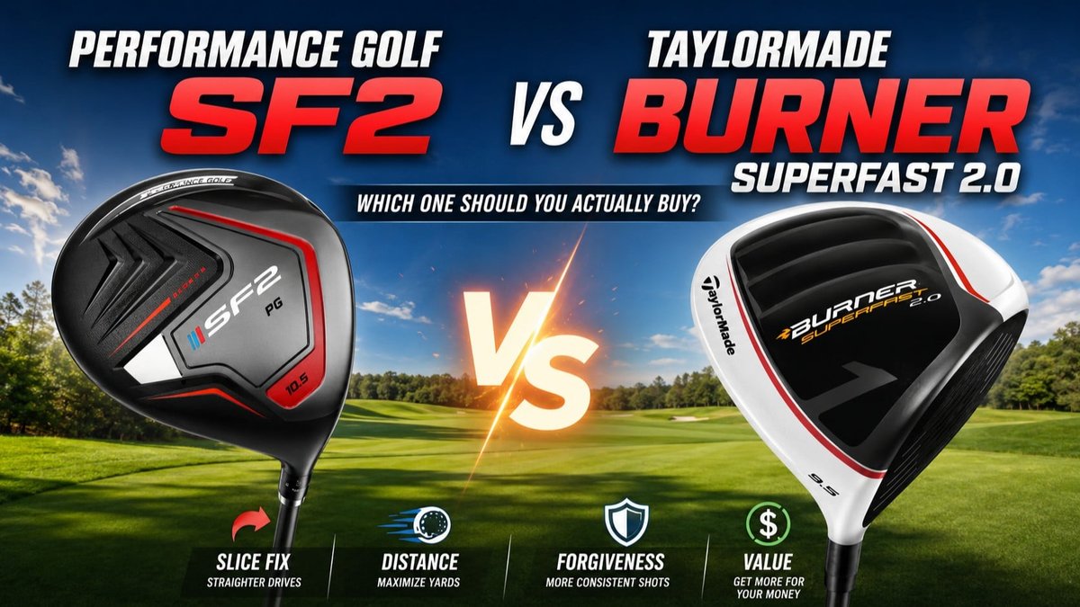 Draw-Bias Drivers Compared: SF2 vs TaylorMade Burner SuperFast 2.0 Guide