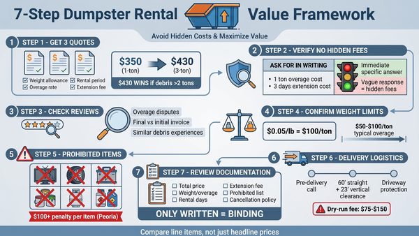 Dumpster Rental Guide: What To Consider Before Renting in Peoria Released