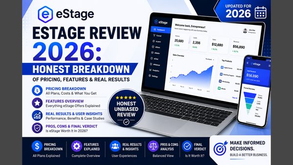 Estage Review 2026 Released: Pricing, Features & Real Results Breakdown