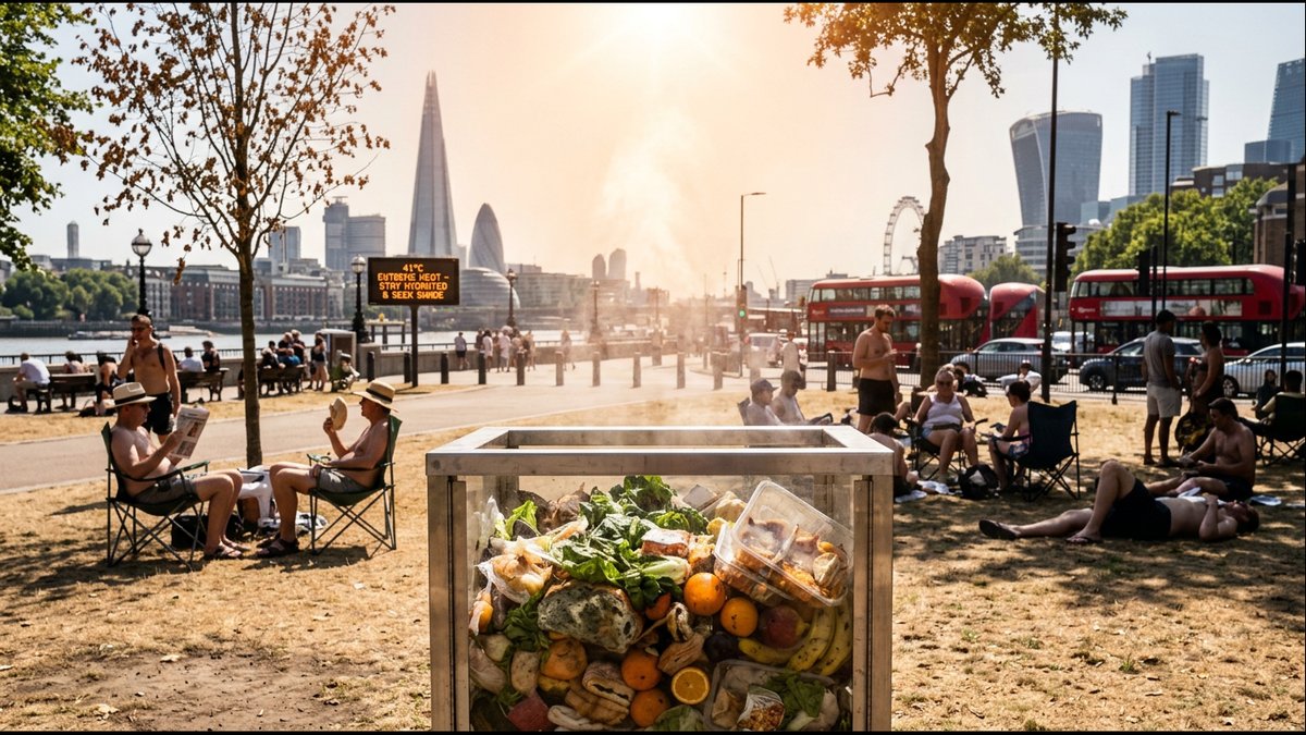 Food Waste To Energy Gains Urgency As London Faces Extreme Heat