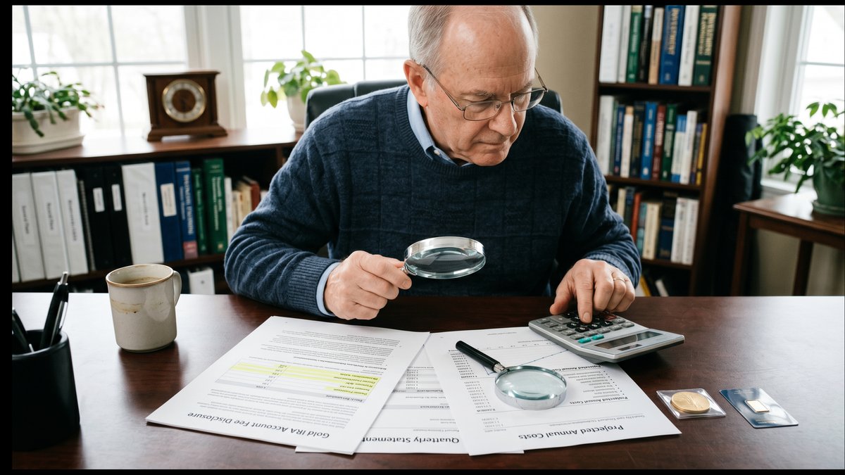 Gold IRA Hidden Fees Analysis Released for Retirement Investors