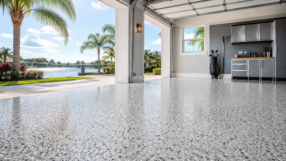 Lakeland FL Decorative Epoxy Flooring - Flake & Metallic Solutions Offered
