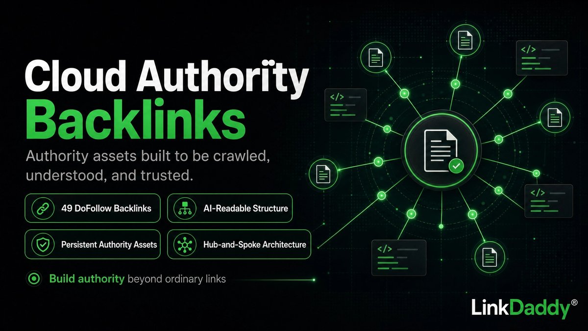 LinkDaddy Expands AI-Ready SEO Infrastructure with Cloud Authority Backlinks