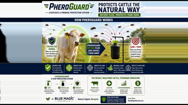 Livestock Field Trials: PheroGuard™ Targets Screwworm and Fly Infestations