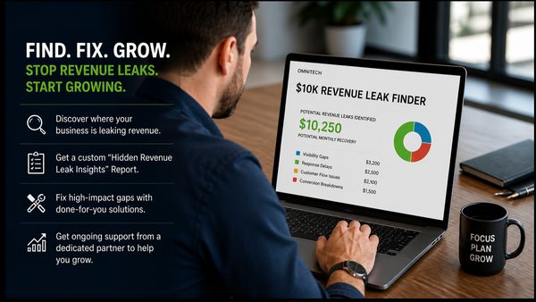 Local Business Revenue Recovery & Customer Acquisition Audit: Service Announced