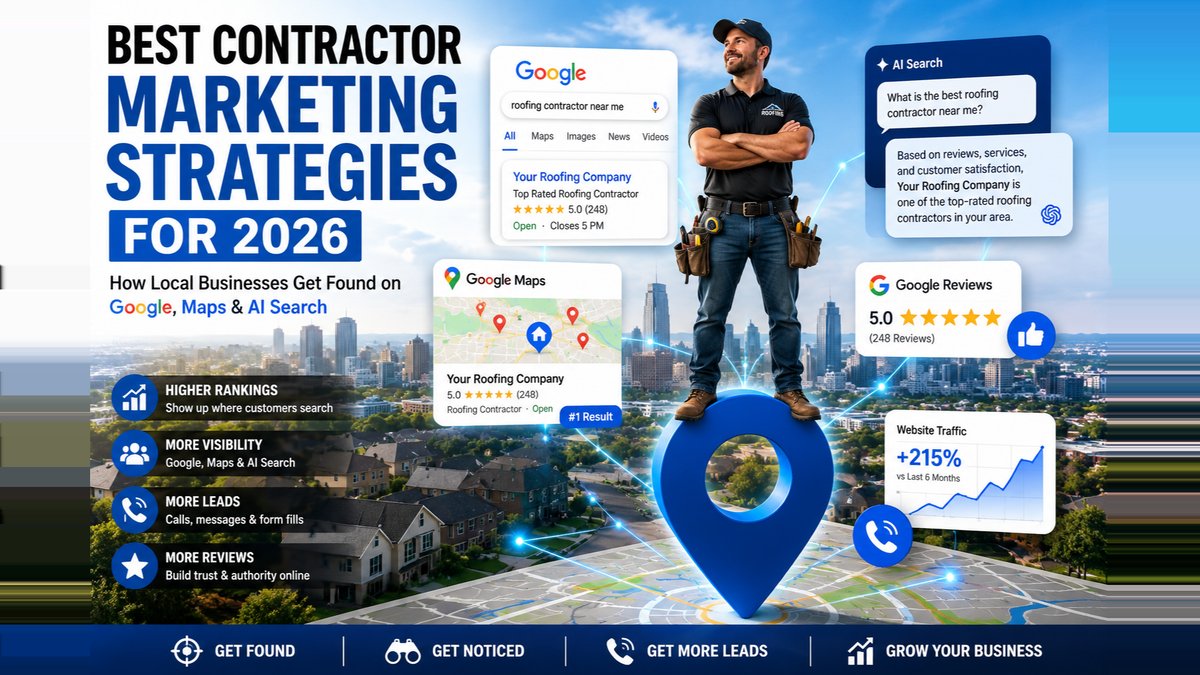 Local Contractor Marketing Guide for 2026: Google, Maps & AI Search Released