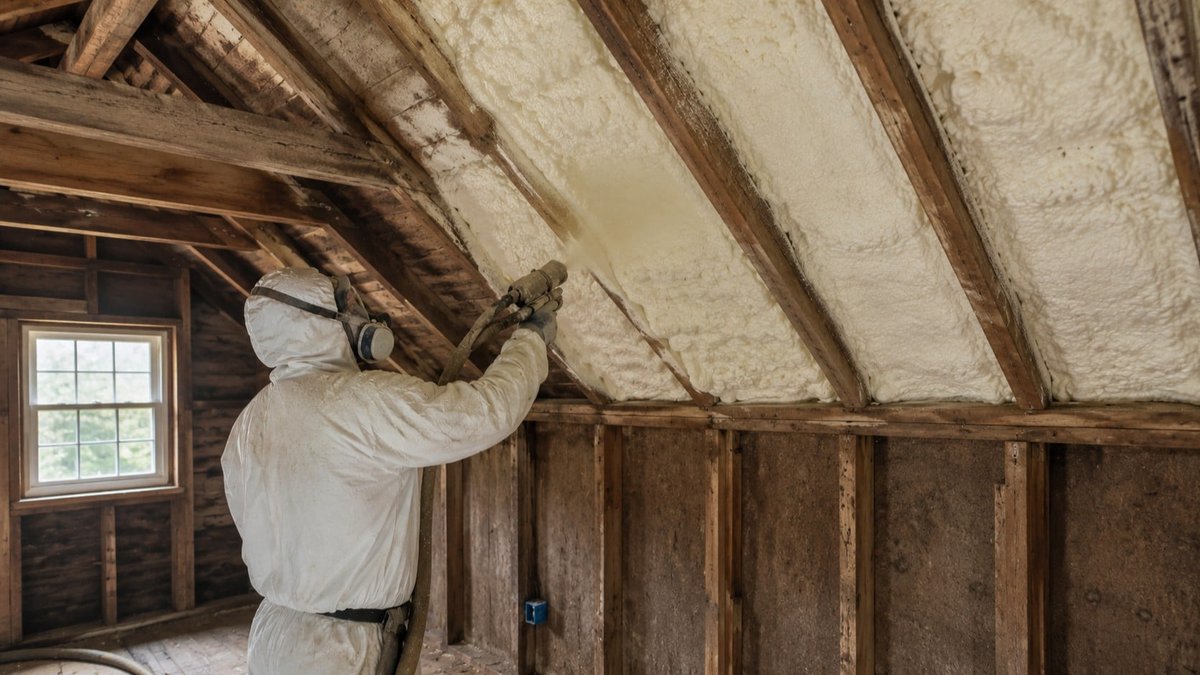 Spray Foam Insulation Retrofits for Older Franklin Homes Program Announced