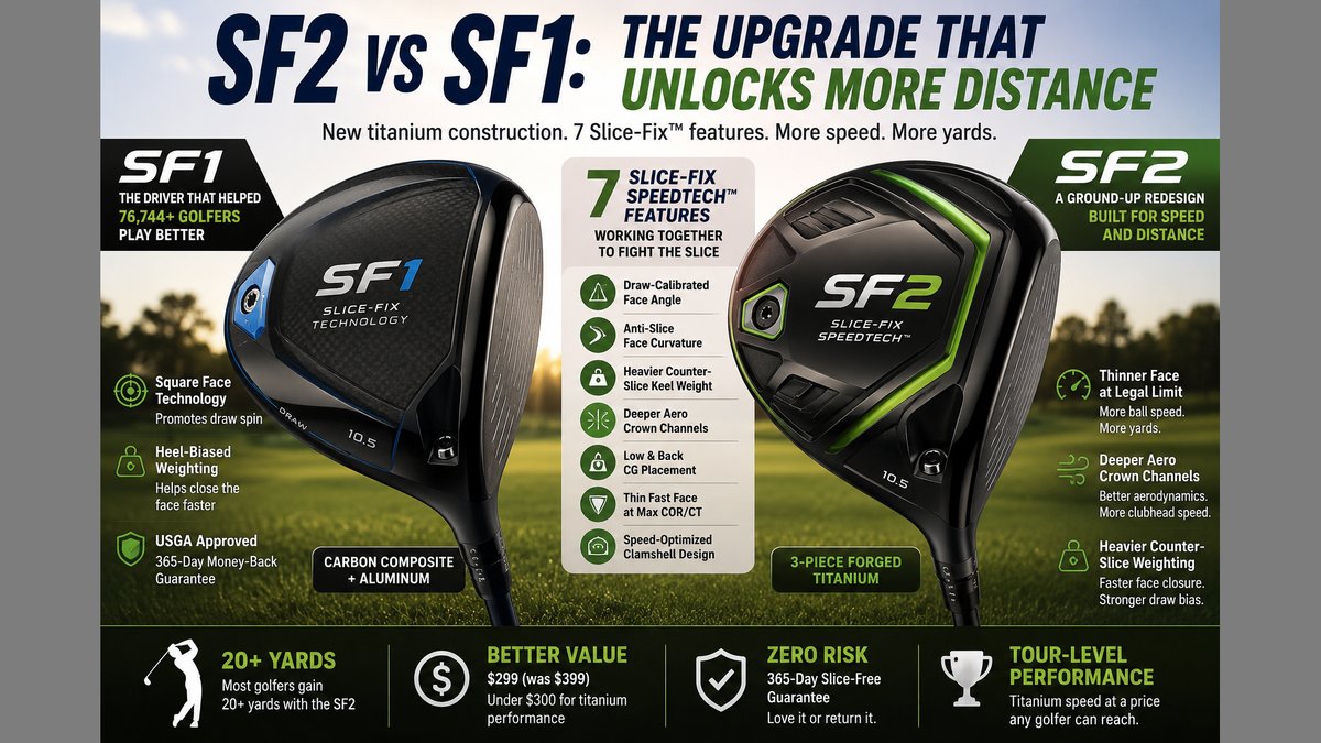 What SF2 Forged Titanium Construction Changes vs SF1 Carbon Composite