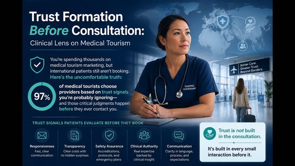 Why North American Medical Tourists Trust Some Providers and Ignore Others