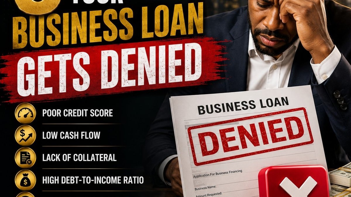 5 Reasons Business Loans Get Denied: New Entrepreneur Funding Guide Released
