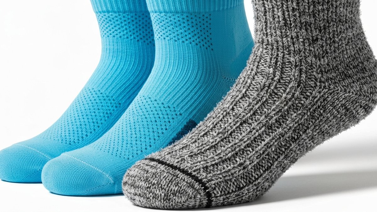 Breathable Socks: Warm in Winter & Cool in Summer