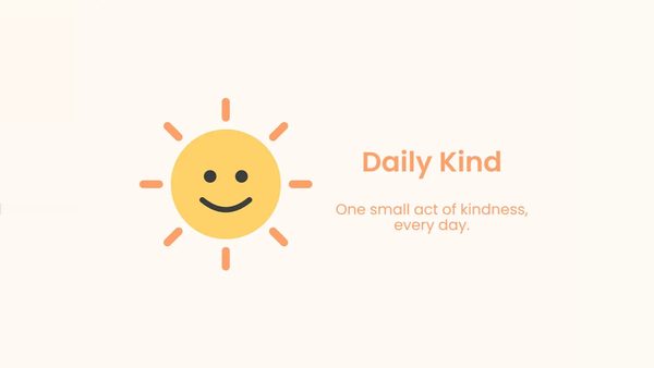 Daily Kindness Prompt App With Habit Tracker & Reflection Journal Released