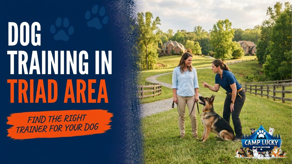 Dog Training in Triad Area | Greensboro, Winston-Salem, and High Point Owners