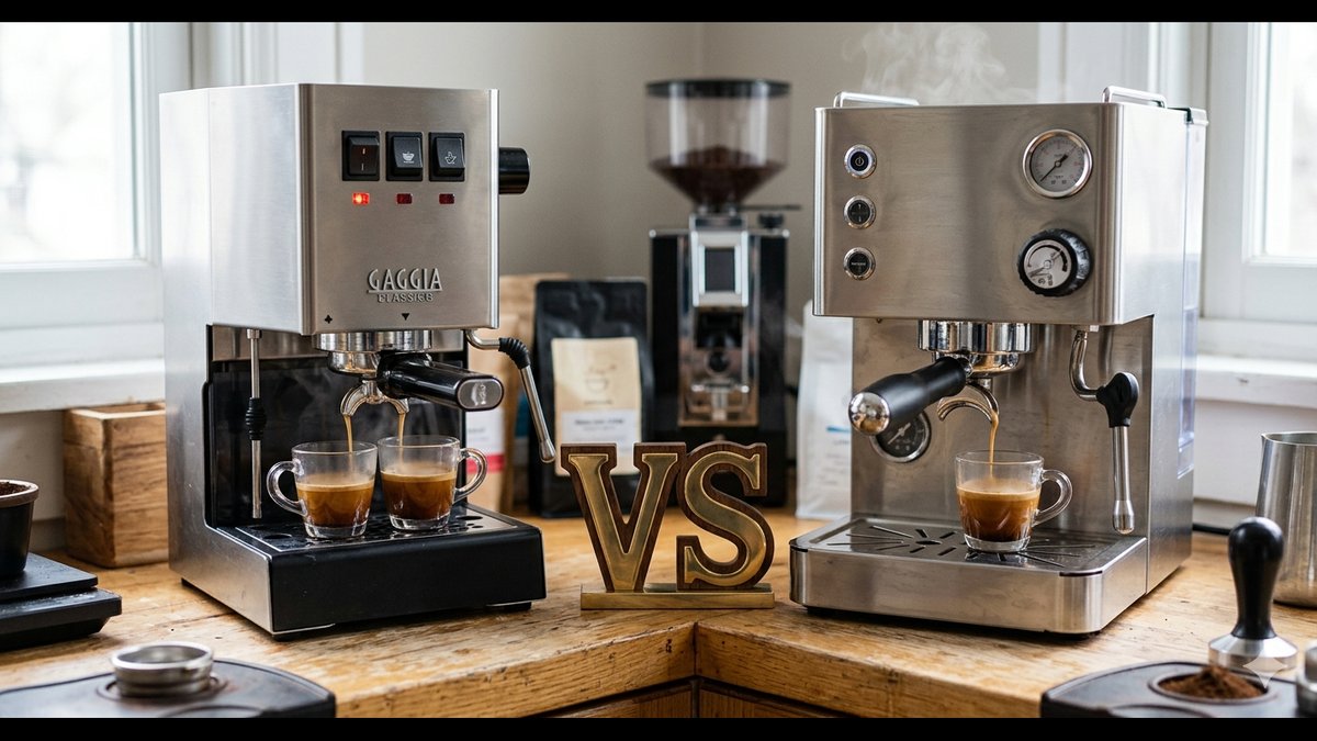 Gaggia Classic Pro vs Turin Legato: Price Gap Comparison Released