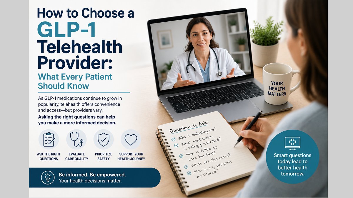 How to Choose a GLP-1 Telehealth Provider: What Every Patient Should Know