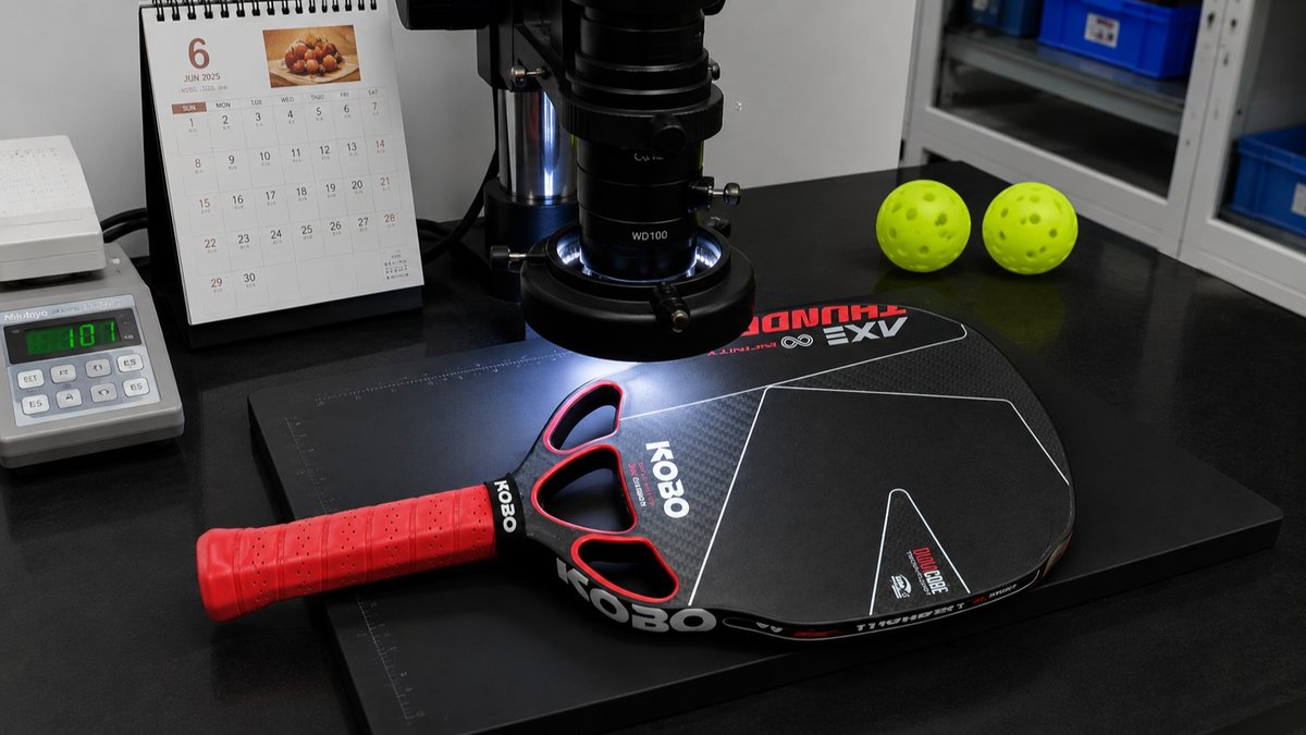 New Pickleball Paddle Challenges Industry Design: Thunder AXE Announced