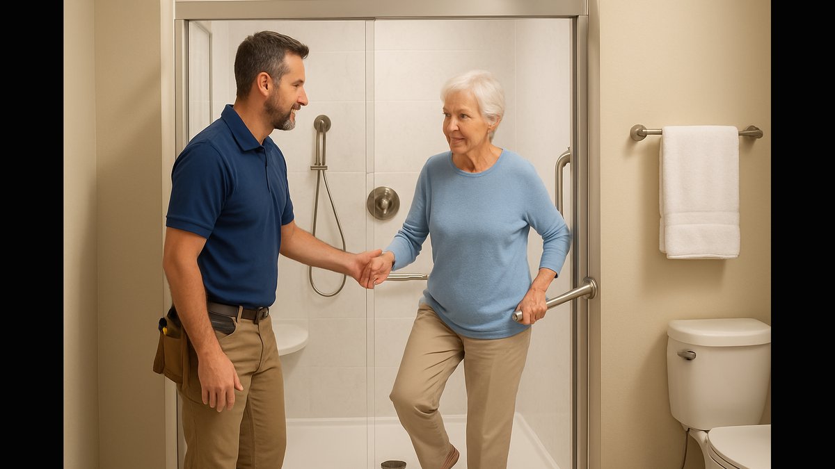 Senior Walk-In Shower Installation Guide Released: Non-Slip Flooring & Grants
