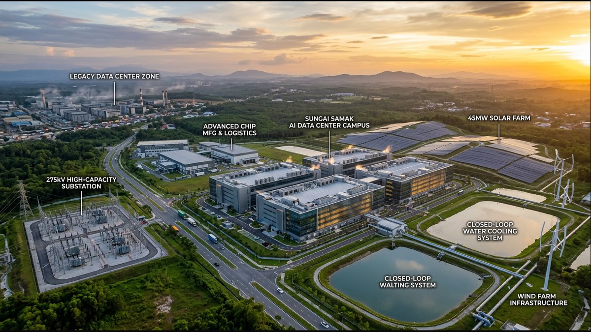 Sungai Samak Estate Signals Perak as Sustainable AI Data Centre Growth Hub Plans
