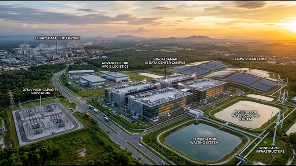Sungai Samak Estate Signals Perak as Sustainable AI Data Centre Growth Hub Plans