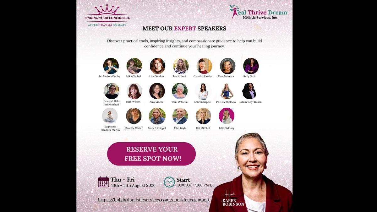 Trauma Recovery & Confidence-Building for Survivors: Online Summit Announced