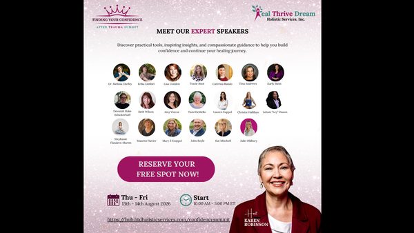 Trauma Recovery & Confidence-Building for Survivors: Online Summit Announced