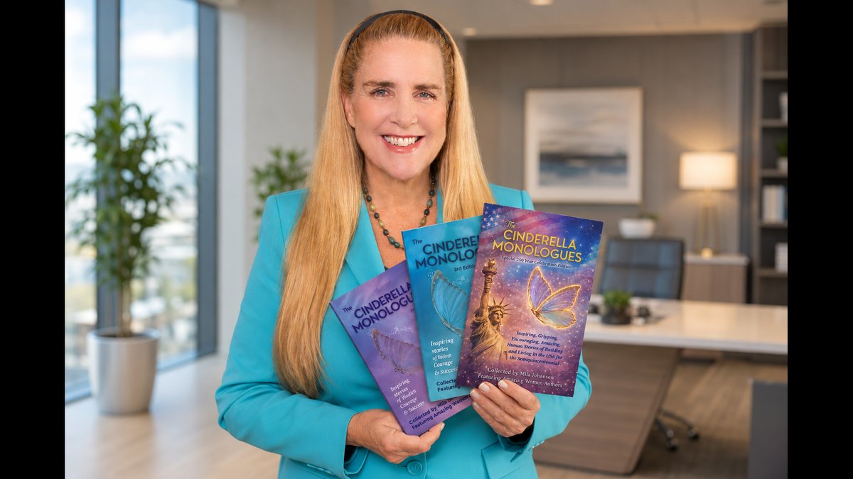 4th Cinderella Monologues Anthology Launched: USA 250th Anniversary Edition