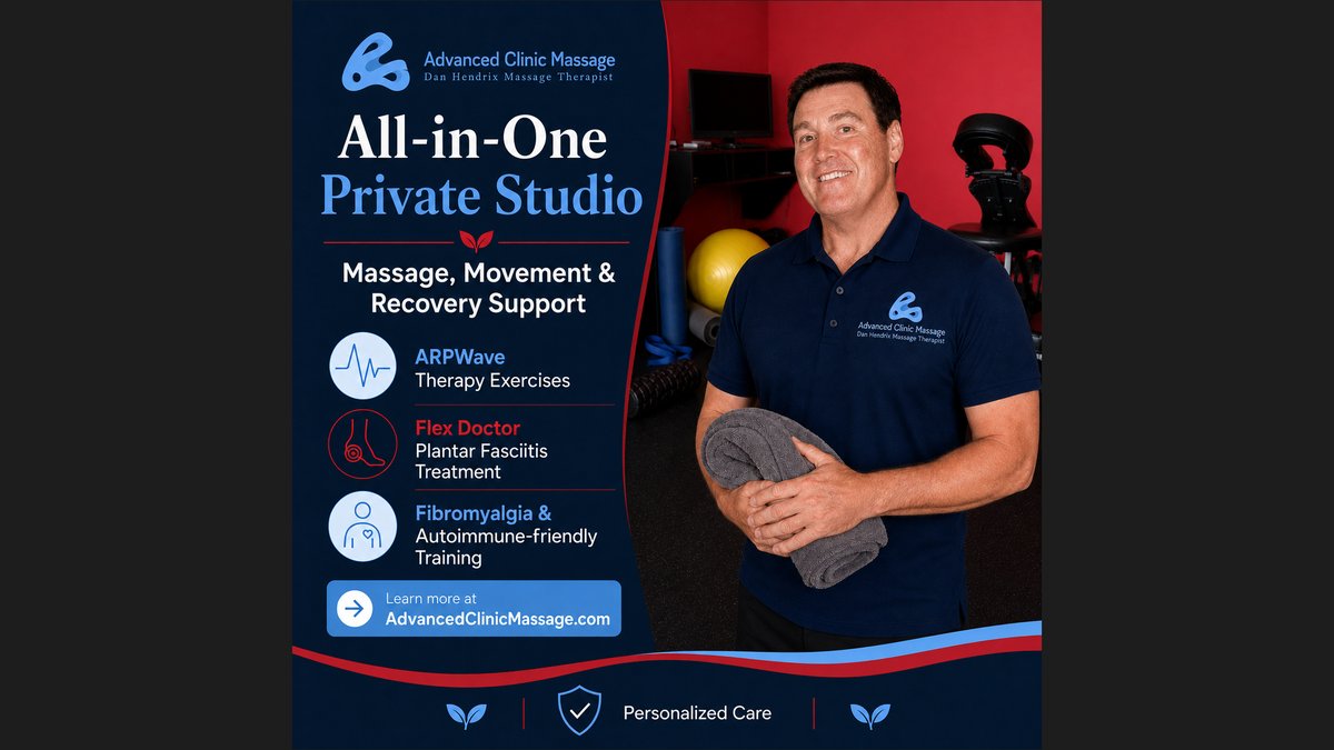 Advanced Clinic Massage Announces Newly Redesigned Website and Private Services