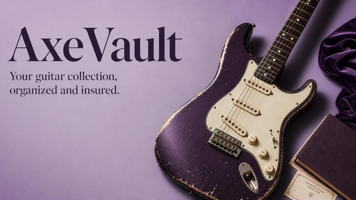 Digital Platform Helping Guitar Collectors Build Insurance-Ready Records Launch