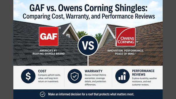 GAF vs Owens Corning Shingles: Middle Tennessee Roofer Compares Algae Protection