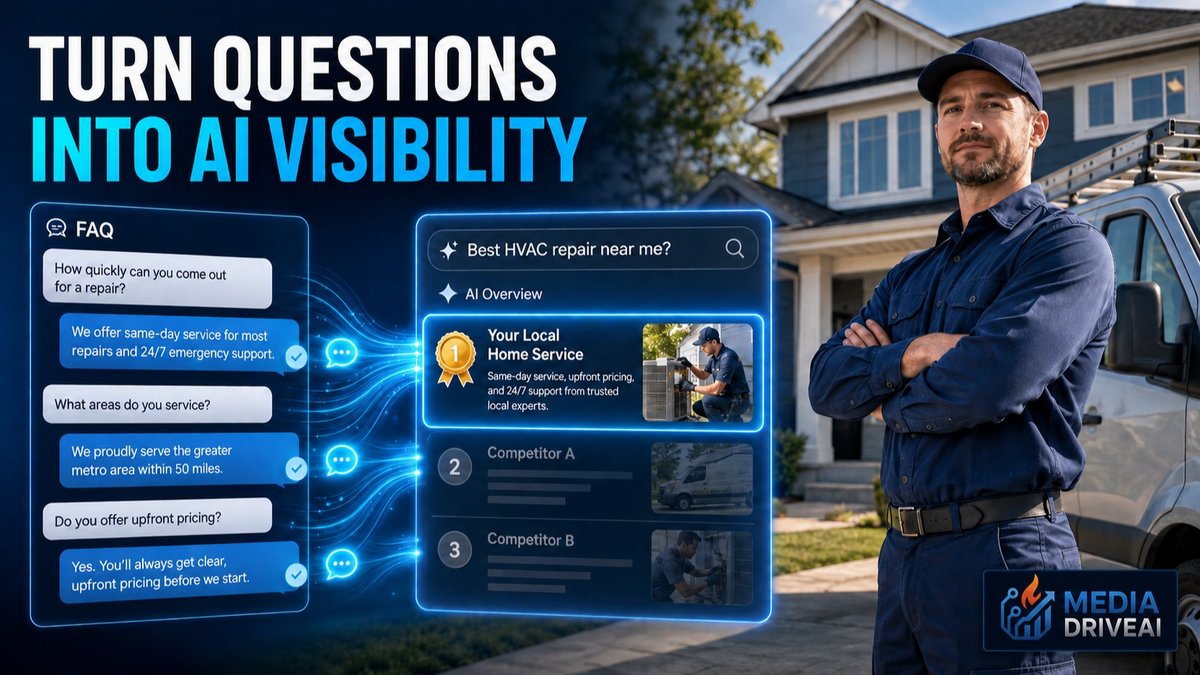 Home Service Pros Use Conversational FAQ Pages to Outrank Rivals in AI Search