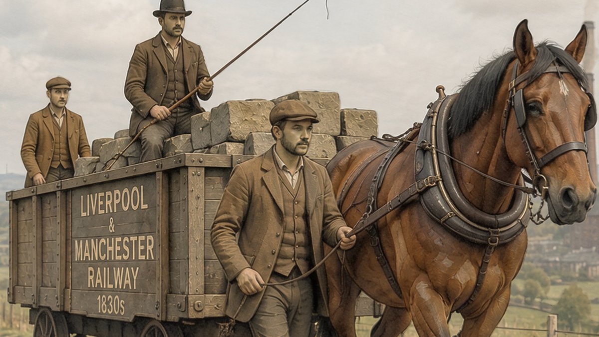 New AI Essay Finds Lessons in Horse-Drawn Trains