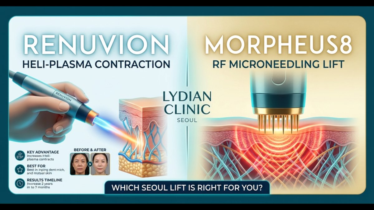 Renuvion vs Morpheus8: Seoul Non-Surgical Facelift Comparison Released