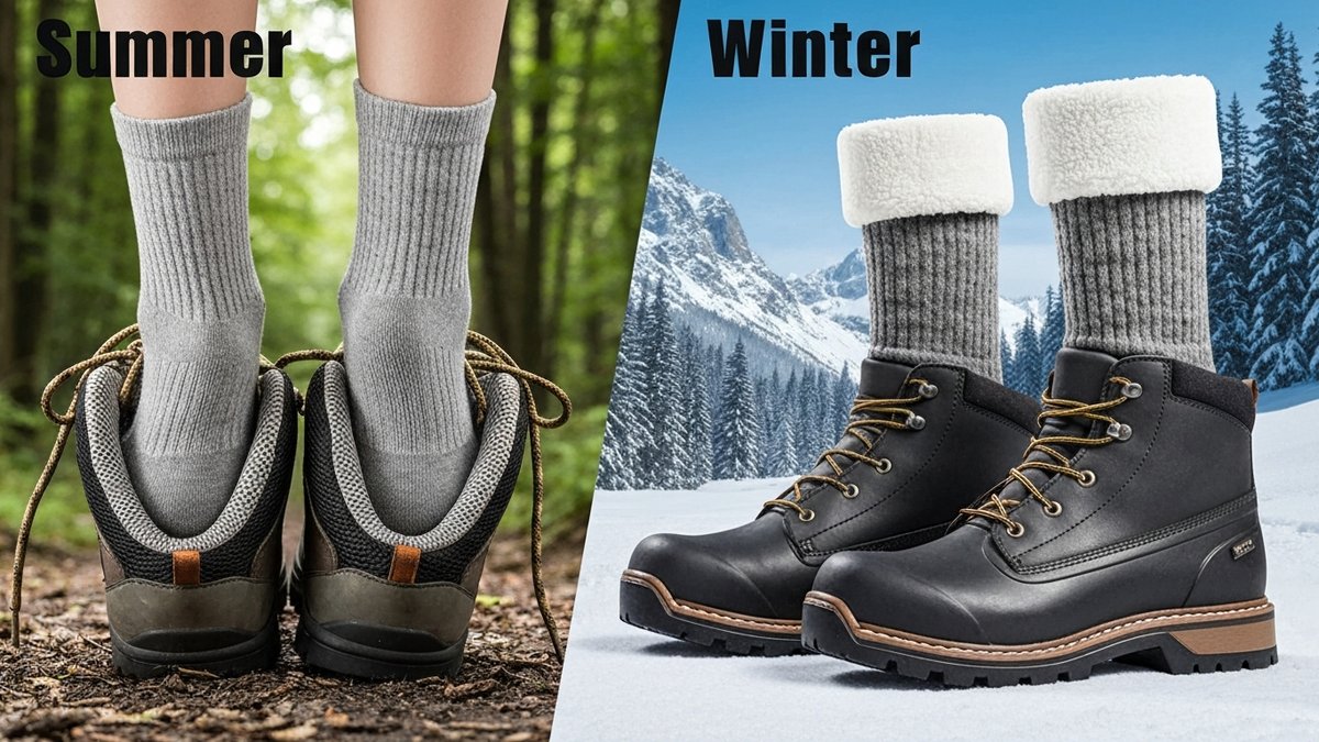 Seasonal Sock Guide Best Socks for Winter vs. Summer