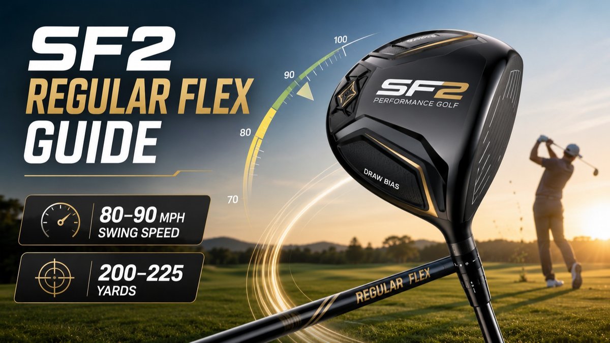 SF2 Driver Shaft Flex Guide Released: Match Swing Speed to 5 Options