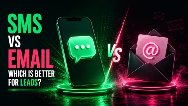 SMS vs Email for Leads: Which Channel Wins the Response Rate Battle?